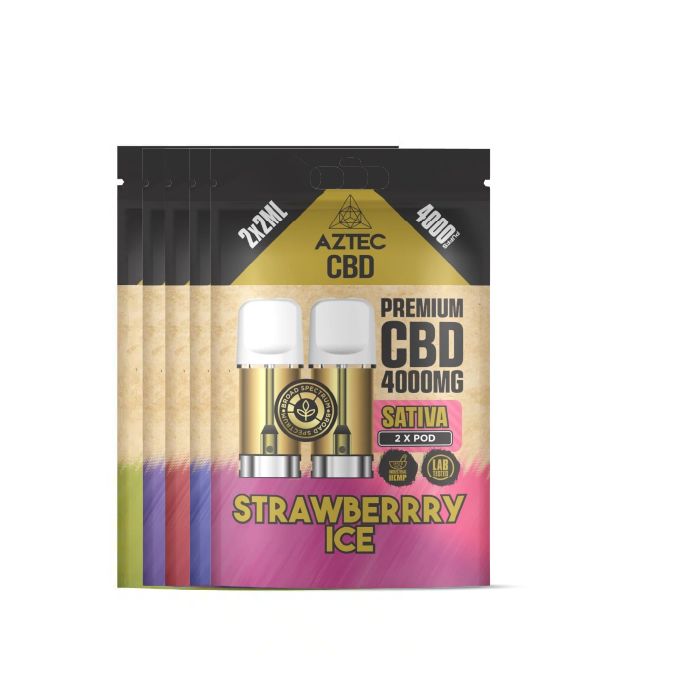 P10733 Aztec CBD Prefilled Pods Pack 